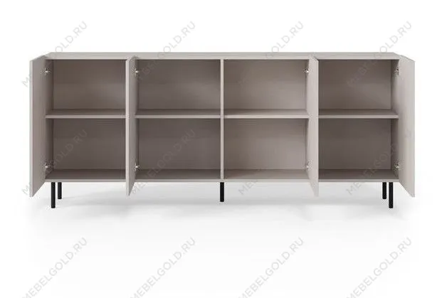 Комод Halmar PAXOS KM-2 (кашемир/черный) | изображение 7