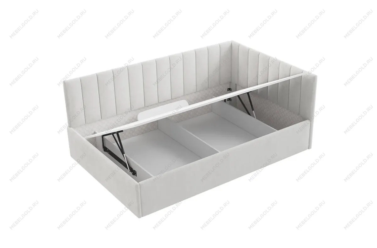 Кровать Сингл 120 угловая с подъемником. Цвет SIMPLE 29 | изображение 7