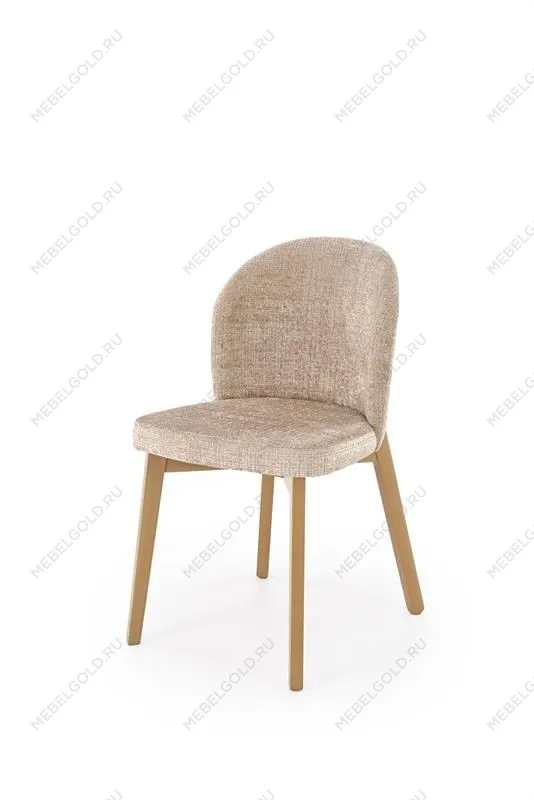 Стул кухонный Halmar BASSO (бежевый/дуб натуральный) | изображение 6