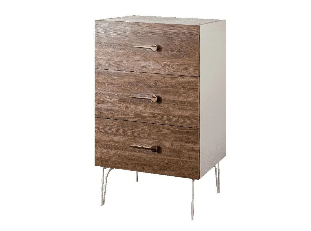 Комод Bogemia Wood Wo (Слоновая кость) (Novabuk/Золото) БМКМ-1(Wo)