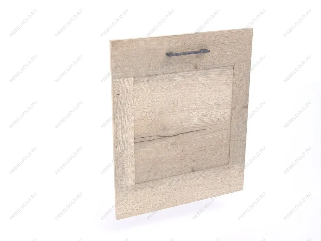 Фальш панель ФП-60, Дублин (596*16*716) Дуб галифакс белый, 21520