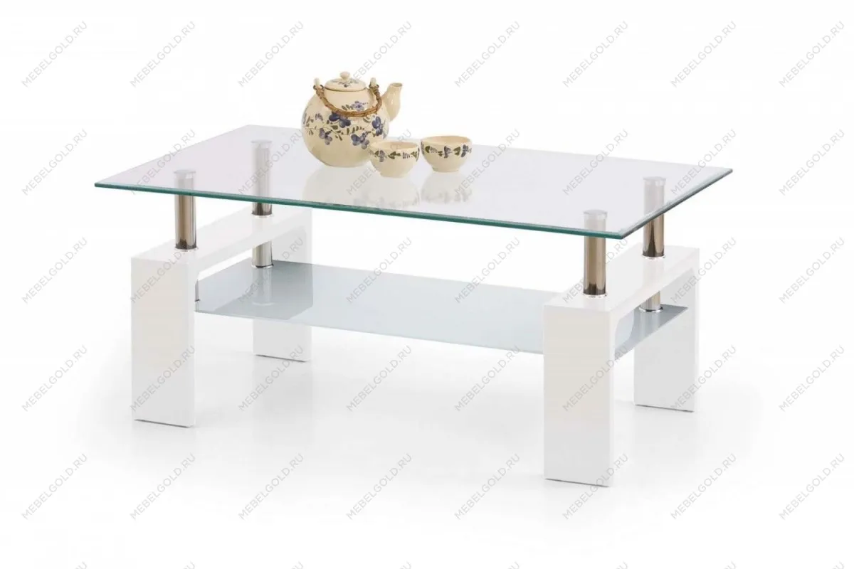 Стол журнальный Halmar DIANA INTRO (белый)