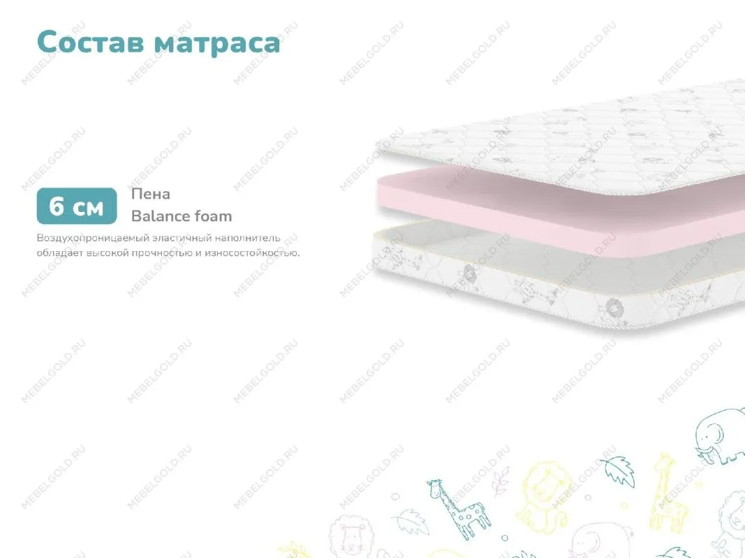 Матрас Дрёмушка Лайт 80х160 | изображение 1