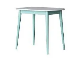 Стол KASPER (Белый - Бирюзовый)