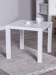 Стол журнальный Энкель, 50x50x45 см, белый | изображение 3