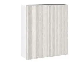 Шкаф 960 ШГ-85, Виста (850*316*960) Экокожа Белый, 26325