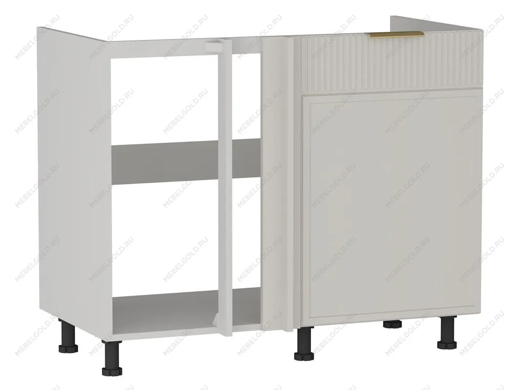 Стол под мойку угловой СМУ-110, Берта (1000*554*820) Светлый Мокко, 22922 | изображение 1