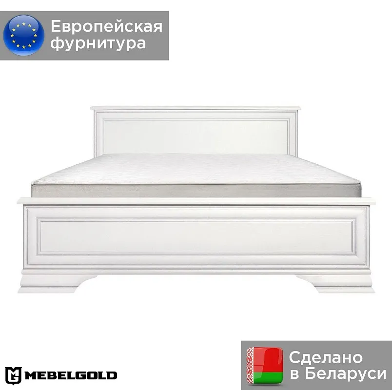 Кровать Кентаки LOZ/140x200 белый | изображение 1