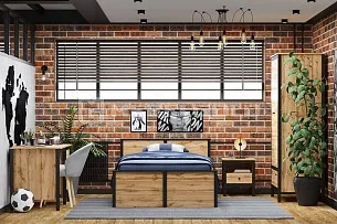 Шкаф Лофт SZF2D1S