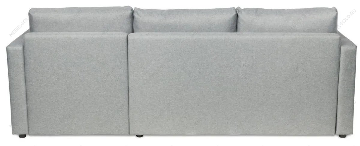 Диван-кровать ВАЛО, 230х91х72 см, короткий подлокотник, светло-серый | изображение 6