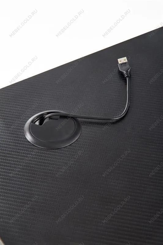 Стол компьютерный Halmar B40 (черно-красный) | изображение 4