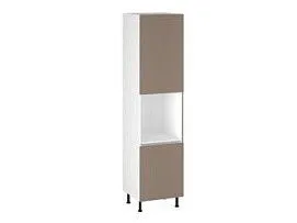 Шкаф-пенал 960 ПГ-60 бок правый МДФ, Виста (600*586*2456) Мокко, 25488