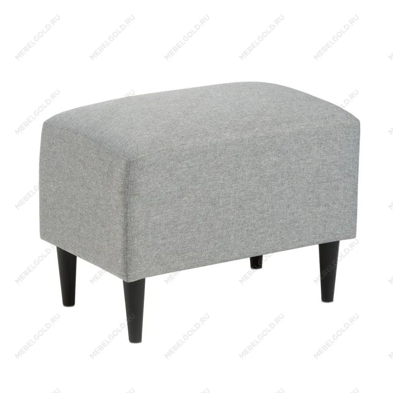 Пуф КИРКАС, 57х36х43 см, серый | изображение 1