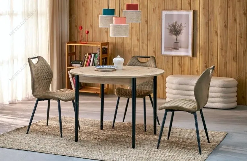 Стул кухонный Halmar K569 (бежевый/черный) | изображение 5