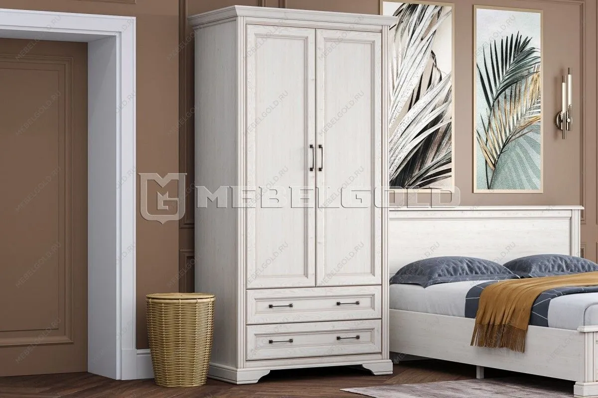 Шкаф Стилиус SZF2D2S (Лиственница сибирская) | изображение 2