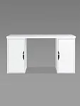 Стол письменный Ингар, с двумя дверцами, 140x75x55, белый | изображение 6