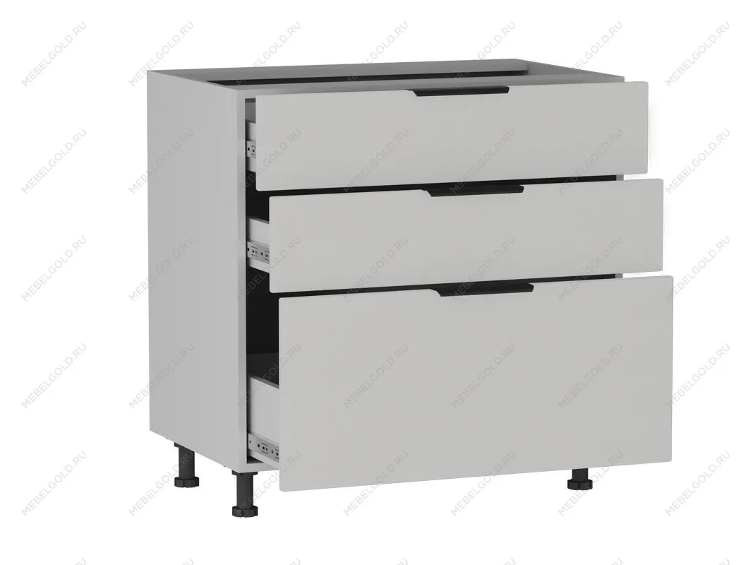 Стол с ящиками СЯ-80 (176/356), Ватель (800*523*820) Экокожа Белый, 23920 | изображение 1