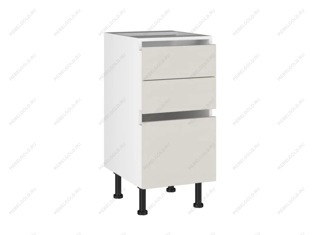 Стол с ящиками СЯ-40, Виста (400*523*870) Экокожа Белый, 26217