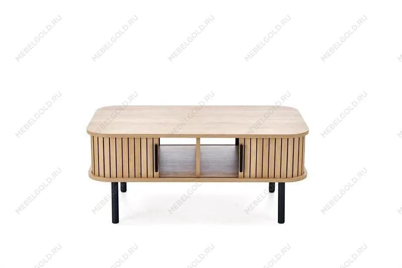 Стол журнальный Halmar ANGELINA (натуральный/черный) | изображение 8