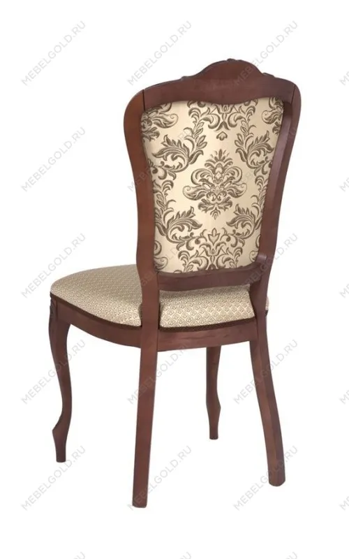 Стул Виконт (тон 317+ патина чёрная/ткань Агата серая/компаньон(Ц)) | изображение 3