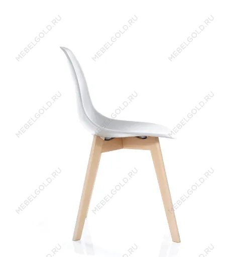Стул кухонный Signal MORIS (светло-серый/бук) | изображение 1