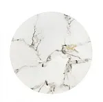 Комплект Halmar FATIMA (2 стола журнальных) (белый мрамор/черный) | изображение 9