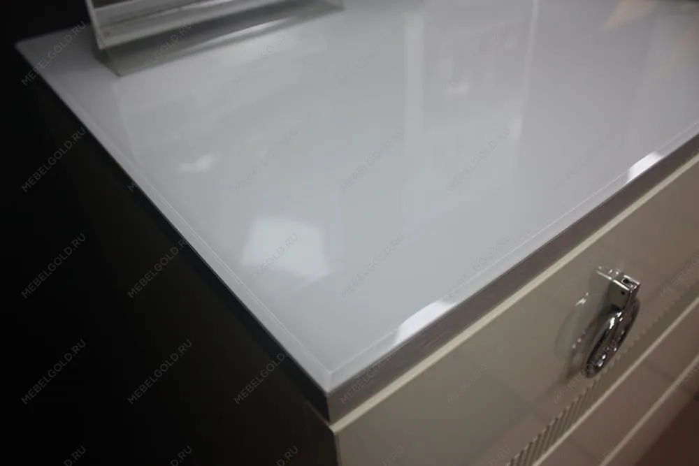 м. Марьина Роща - Стол туалетный Римини СОЛО (слоновая кость серебро) РМСТ-1 (s) | изображение 4