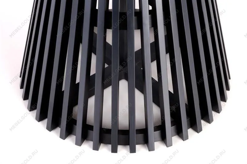 Стол обеденный Halmar MIYAKI 120 (дуб натуральный/черный) | изображение 3