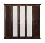 Шкаф Афина 5-дверный (2+1+2) с зеркалом караваджо | изображение 1