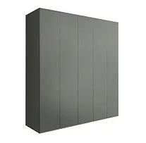 Шкаф 5-ти дверный Bogemia Air (Серый) БМШ2/5(0)