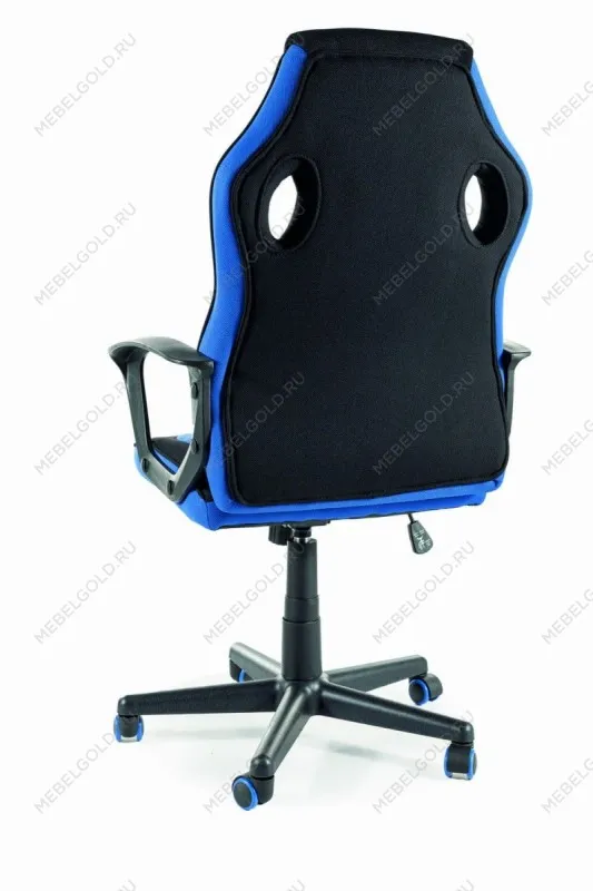 Кресло компьютерное Signal DAKAR (черный/синий) | изображение 1
