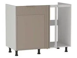 Стол под мойку угловой СМУ-110, Берта (1000*554*820) Мокко, 25119