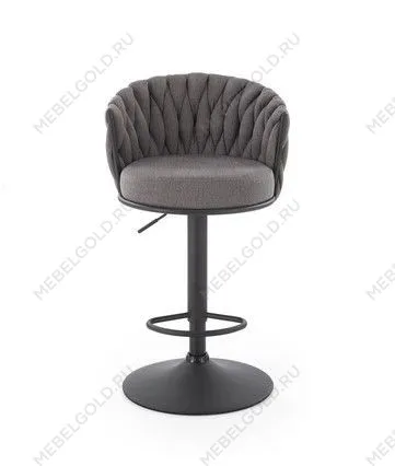 Стул барный Halmar H125 (серый/черный) | изображение 4