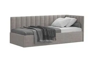 Кровать Сингл 90 угловая с подъемником. Цвет SIMPLE 5