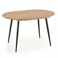 Стол обеденный Halmar COLORADO раскладной (дуб золотой/черный)