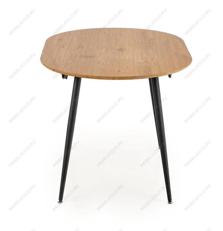 Стол обеденный Halmar COLORADO раскладной (дуб золотой/черный) | изображение 4