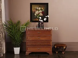 Комод Кентаки KOM4S каштан - Выставка Лобня