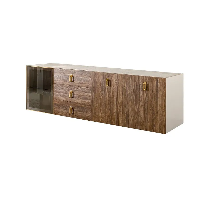 Комод 2.1м Bogemia Fly Wood Fa (Слоновая кость) (Novabuk/Золото) БМКМ-5[4]