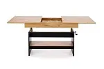 Стол-трансформер Halmar ERIKA 120 (дуб артизан/черный) | изображение 3