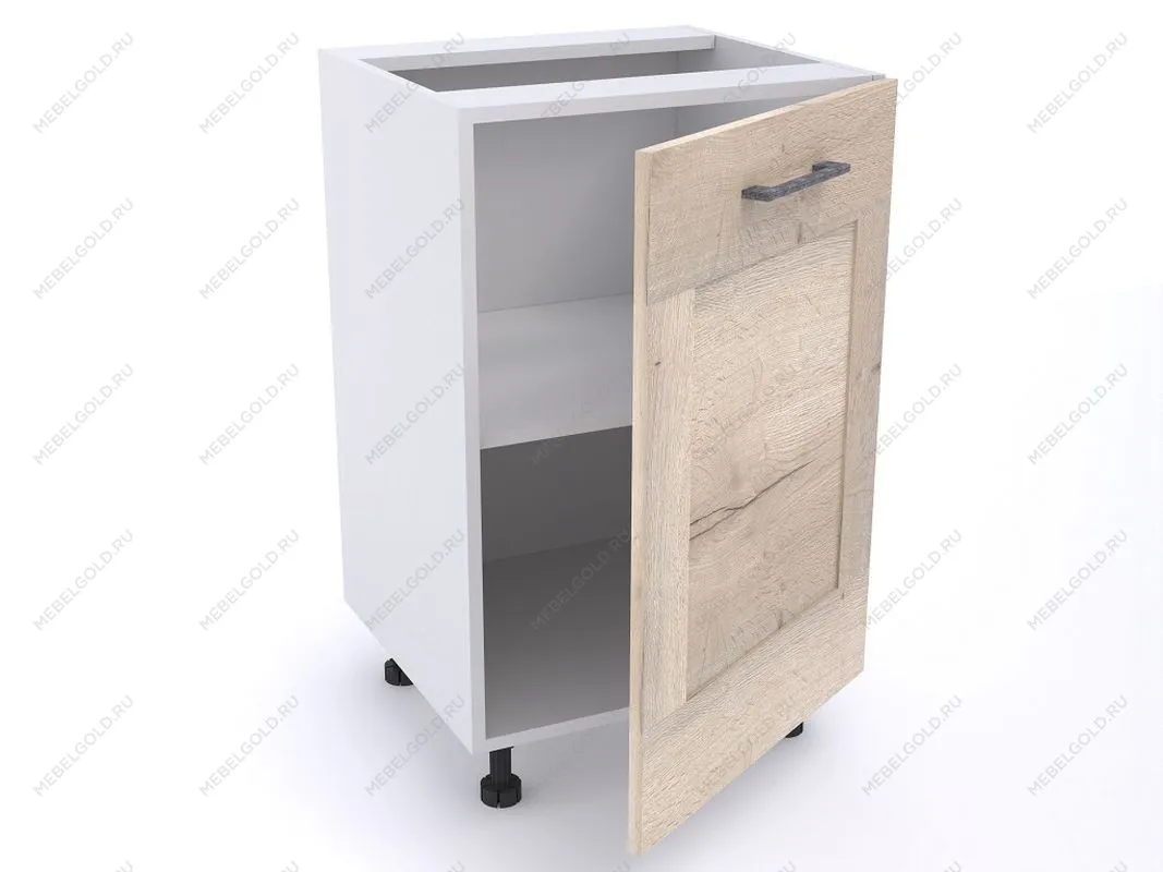 Стол С-50, Дублин (500*470*820) Дуб галифакс белый, 21604 | изображение 1