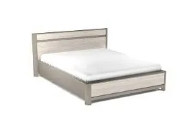 Кровать (каркас) 1600, Лацио (1800*2164*900) Серый камень, 11014