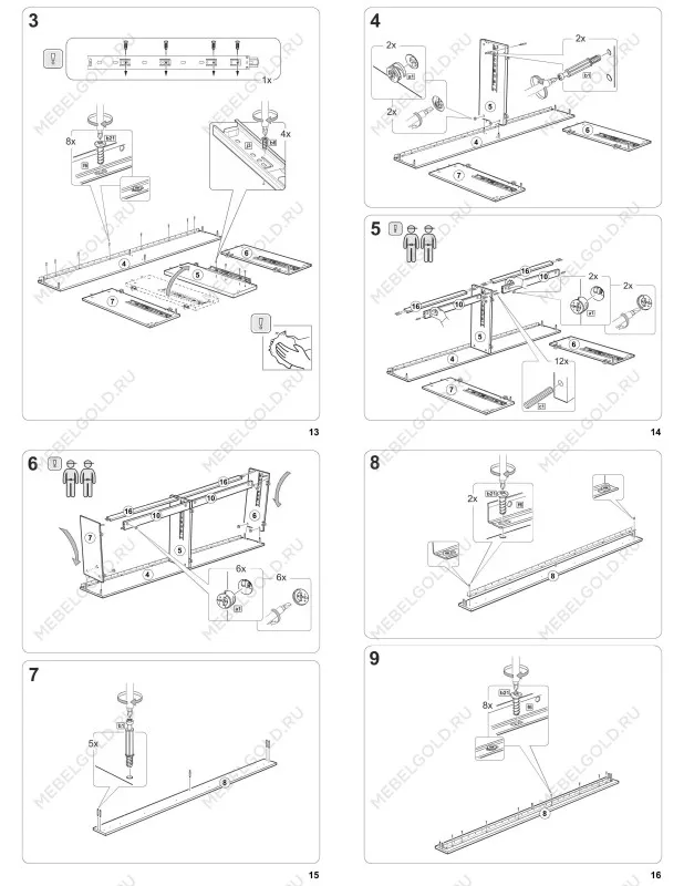 Кровать раздвижная Сириус, с ящиками, 90х200/180х200 см, дуб сонома | изображение 22