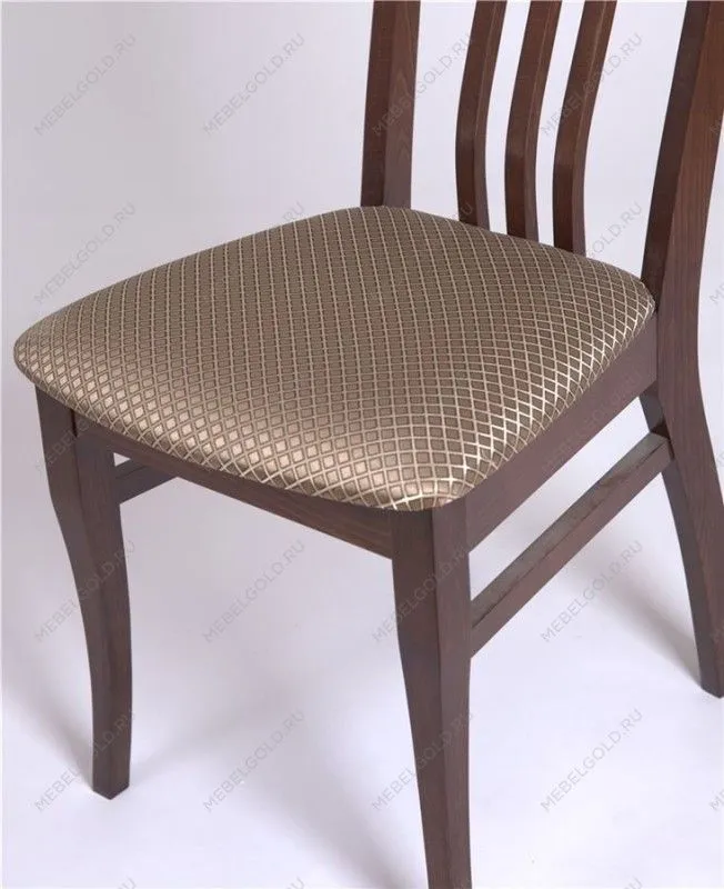Стул Милорд №7 (Темный орех / ткань Атина 37/1 com) | изображение 2