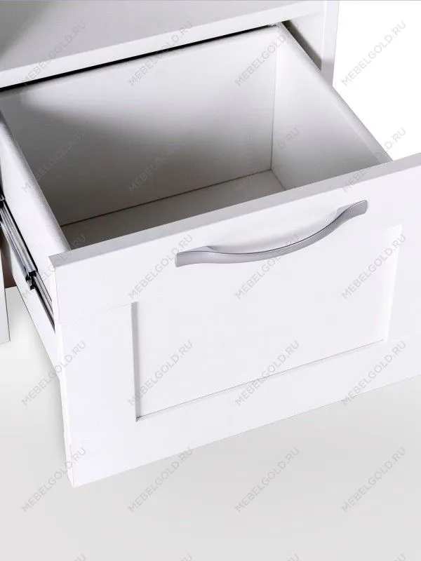 Тумба прикроватная Сириус, 1 ящик, 41х39х53 см, белая | изображение 6