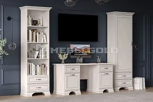 Шкаф 1-створчатый Тиффани 1D2S вудлайн кремовый