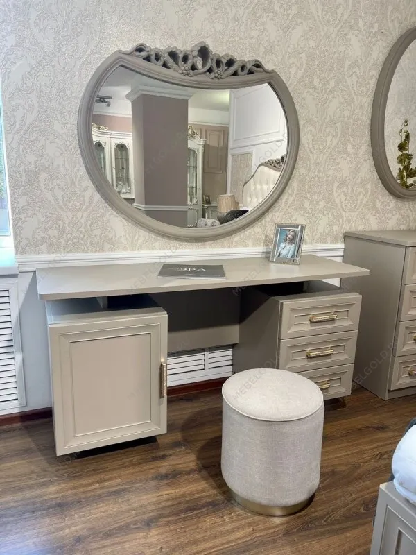 Зеркало Мокко ППУ для туалетного столика серый камень - Выставка Балашиха | изображение 5