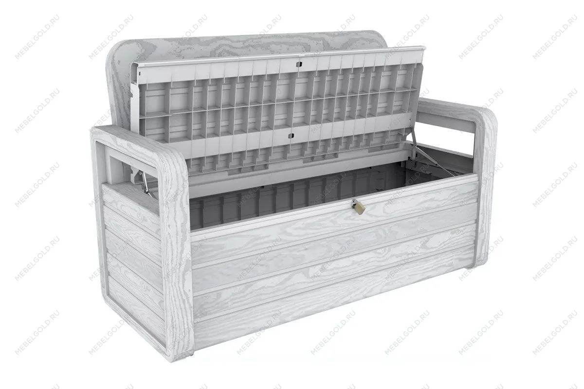 Сундук-лавочка Toomax, 270 л, белый | изображение 2