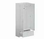 БРИМНЭС / СИРИУС Шкаф ИКЕА / IKEA для одежды 2 двери и 1 ящик белый | изображение 2