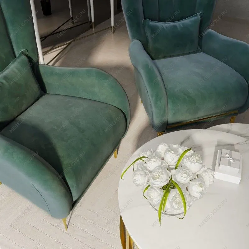 Кресло Замира оливковый | изображение 2