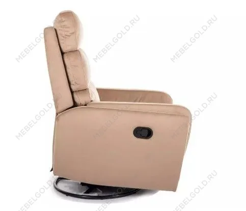 Кресло Signal ARGOS Velvet раскладное (бежевый) | изображение 3